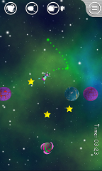 Gravity green background