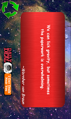 Gravity Quote