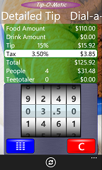 Tip-O-Matic Detail Tax.