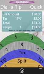 Tip-O-Matic Dial.